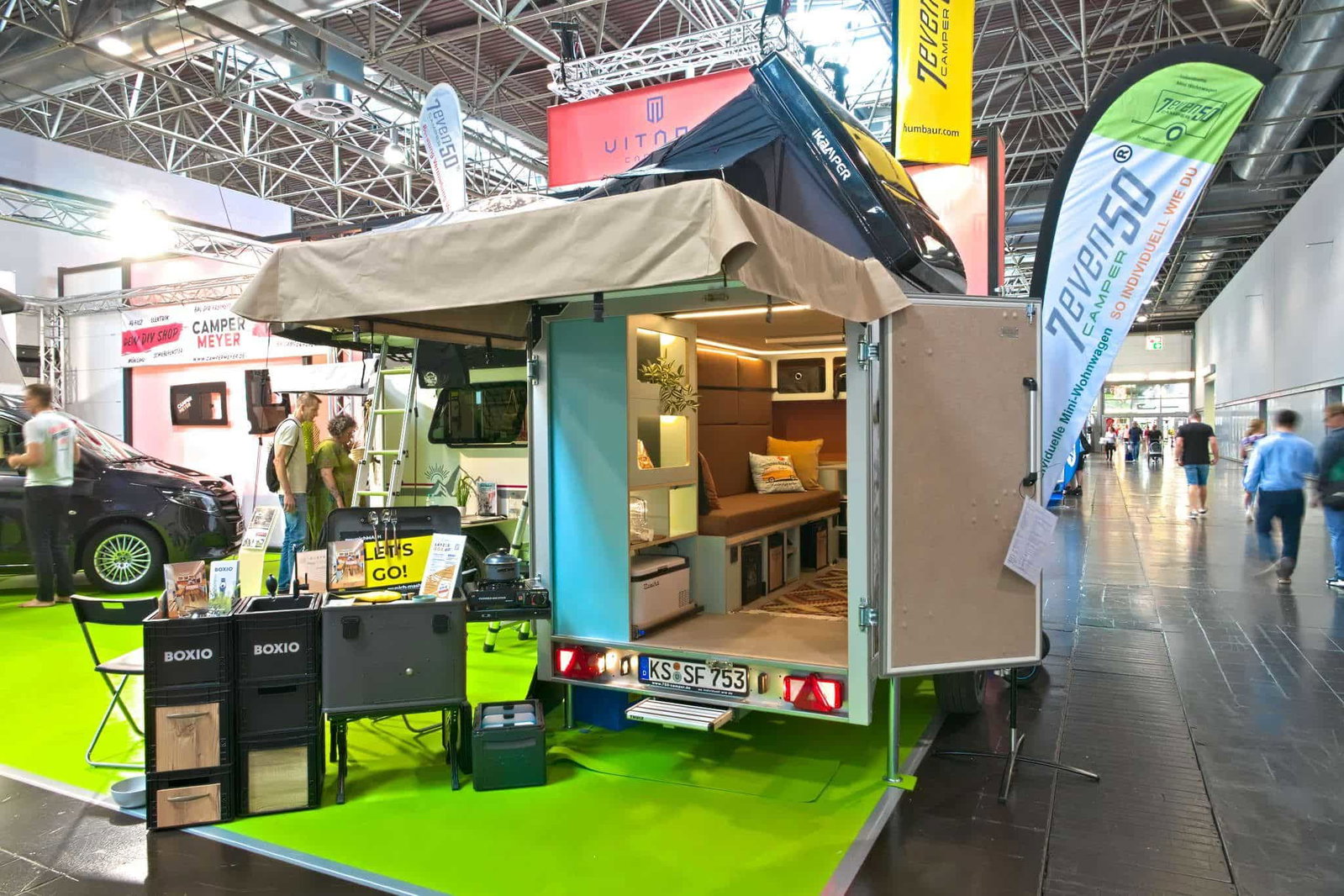 7even50 Mini-Travel (2025) - Çatı çadırlı ve 5 yatağa kadar mini karavan