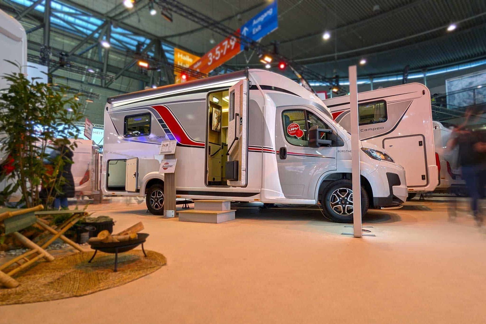 Bürstner Campeo TD 660 - Popüler bir klasik yeni ve akıllı bir görünümde