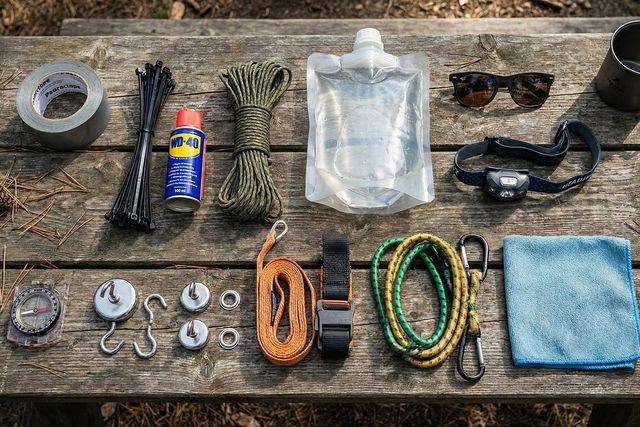 10 unterschätzte Dinge, die erfahrene Camper immer dabei haben und Anfänger selten