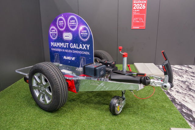 Daha hafif, daha hızlı, daha akıllı: Yeni AL-KO Mammut Galaxy karavan manevra motoru detaylarıyla