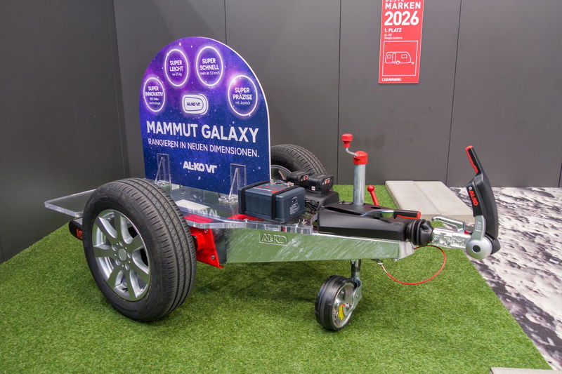 Daha hafif, daha hızlı, daha akıllı: Yeni AL-KO Mammut Galaxy karavan manevra motoru detaylarıyla